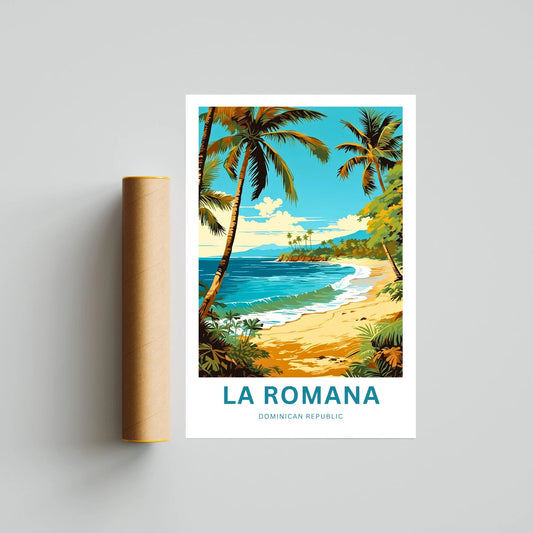 La Romana Travel Poster