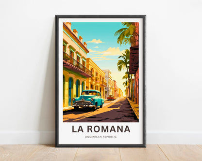 La Romana Travel Poster