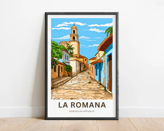 La Romana Travel Poster