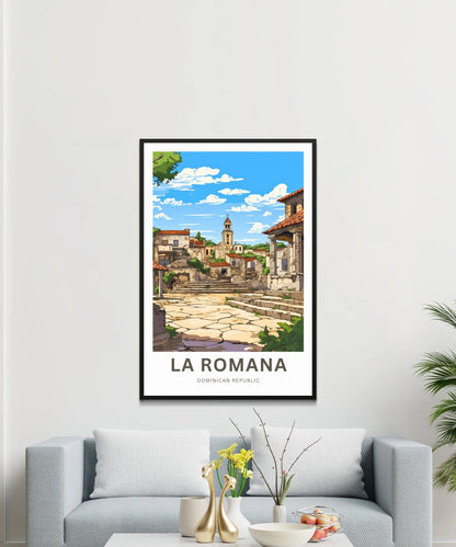 La Romana Travel Poster