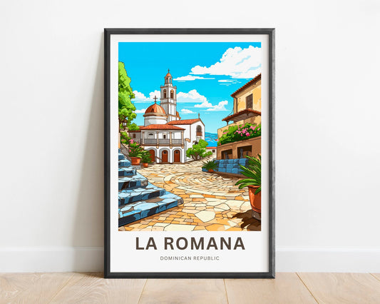 La Romana Travel Poster