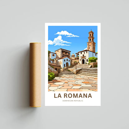 La Romana Travel Poster
