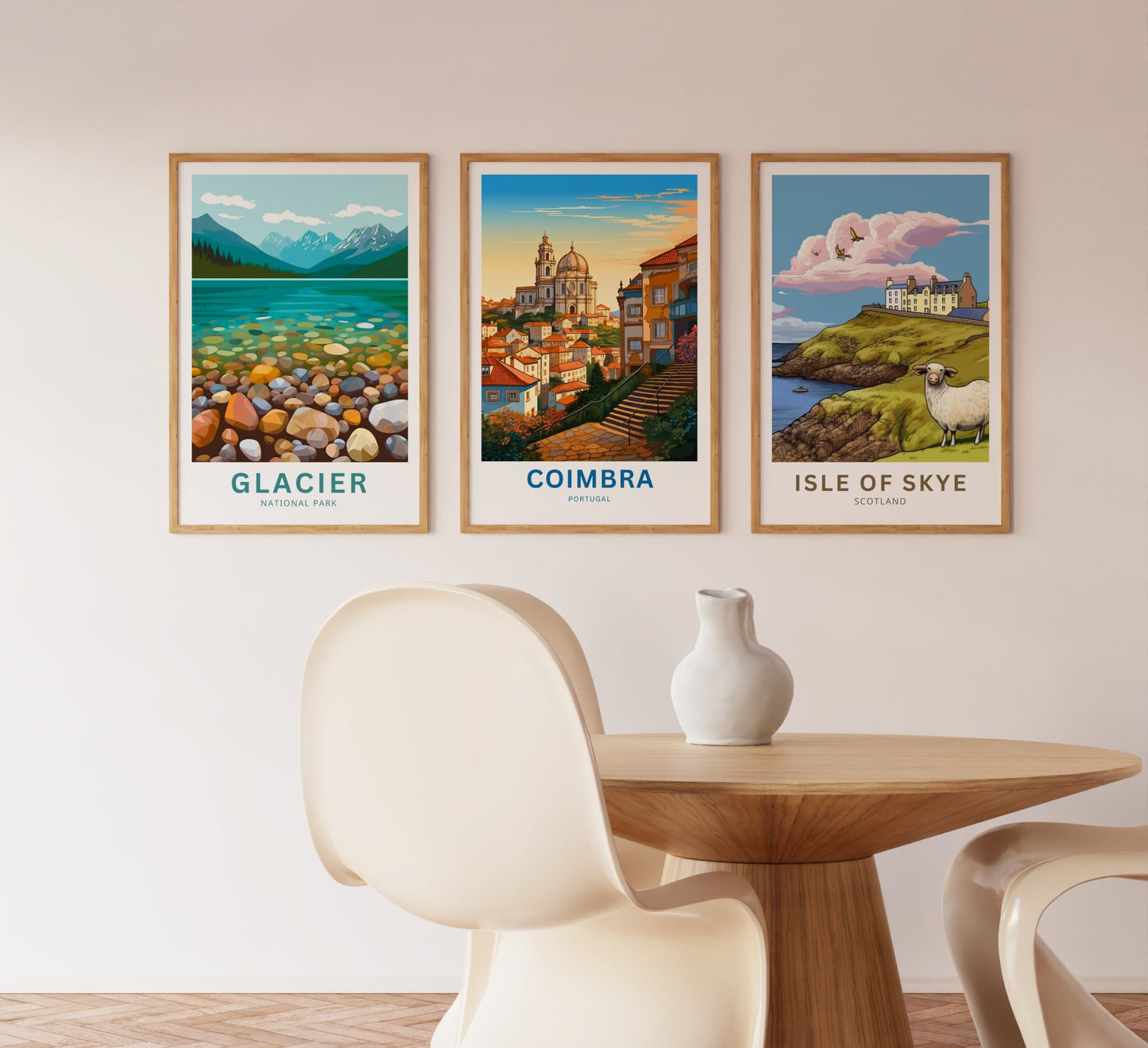 Coimbra Travel Poster