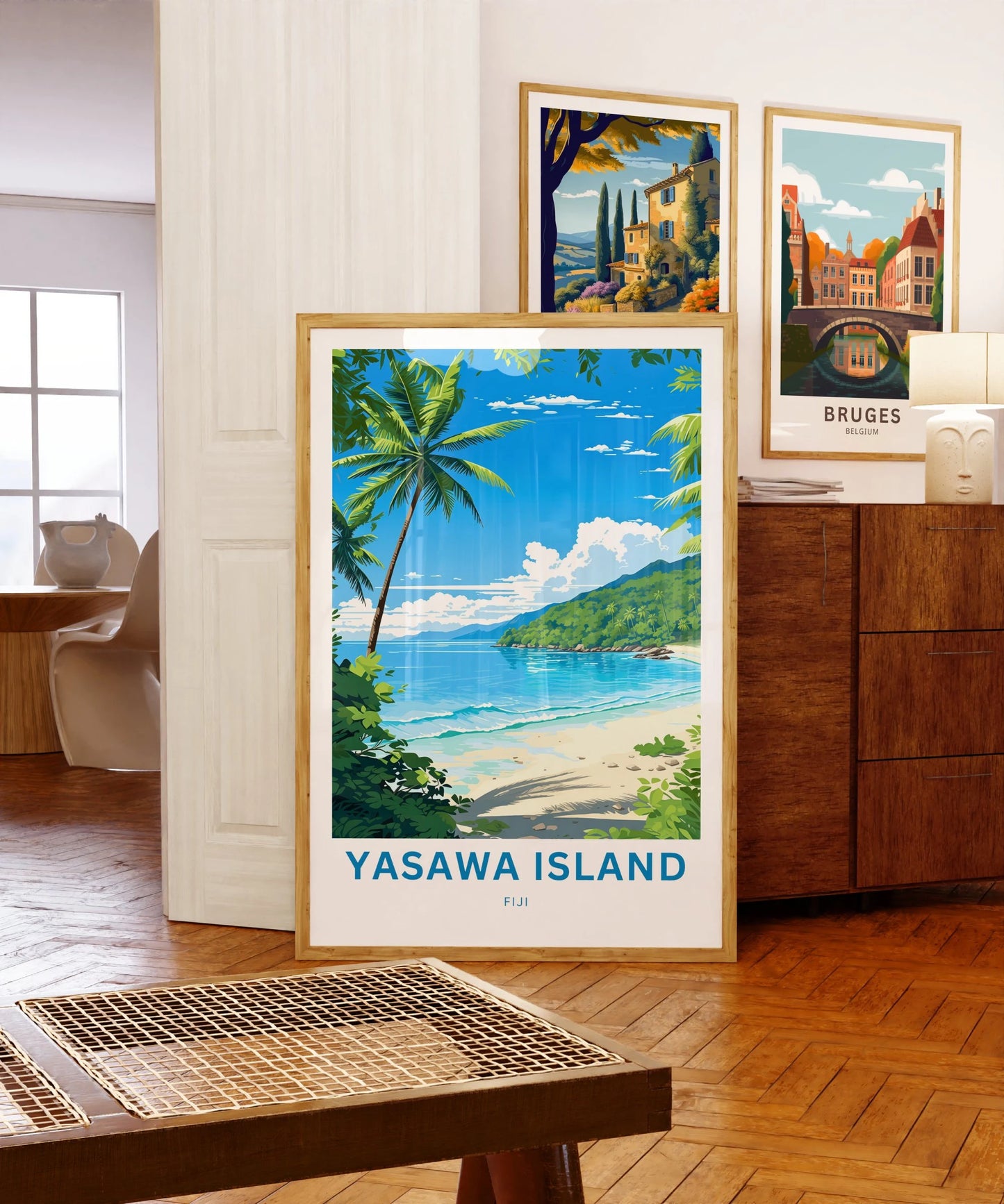 Yasawa Island Travel Poster