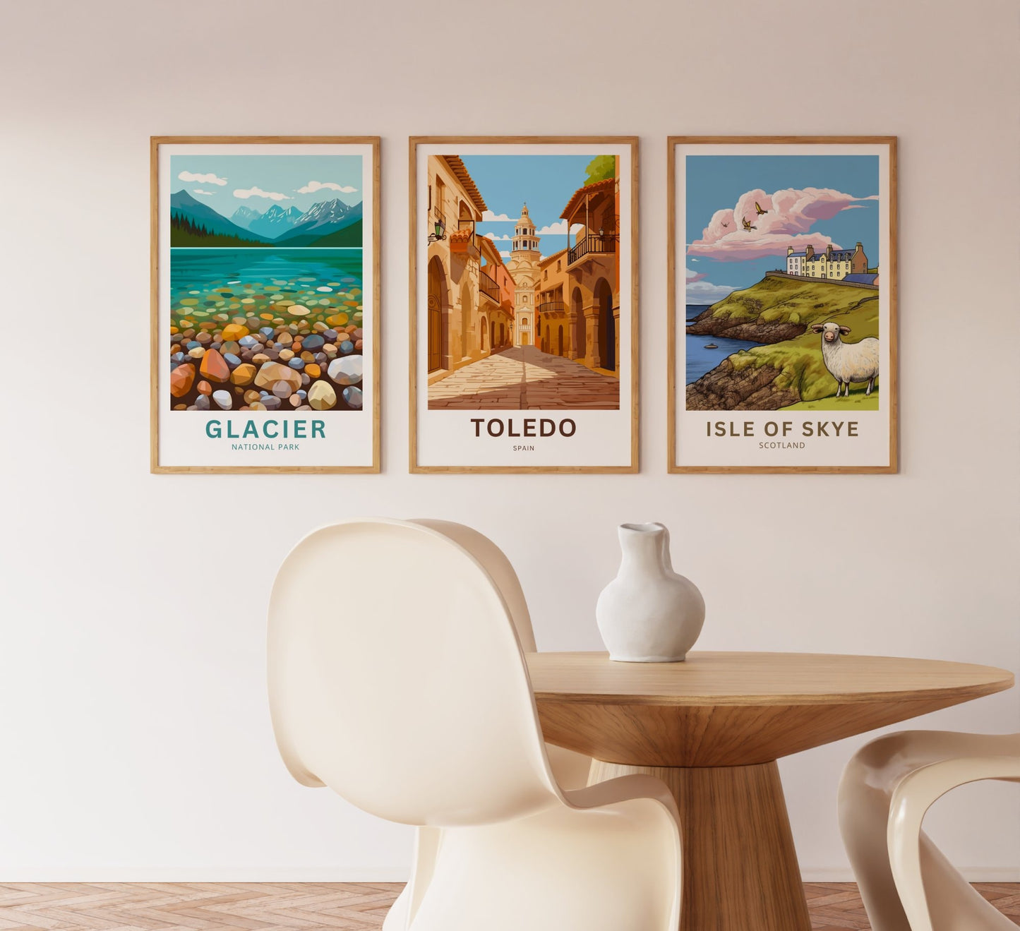 Toledo Travel Print - Toledo poster, Spain Wall Art, Wall Decor, Framed present, Gift Spain Present - TravelTreasureCo