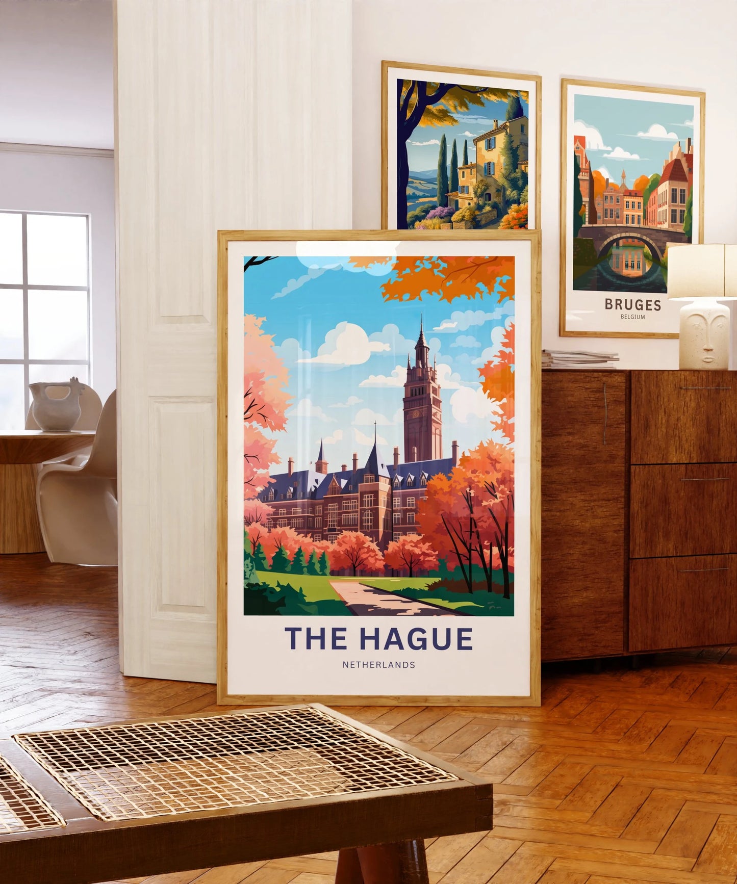 The Hague Travel Poster