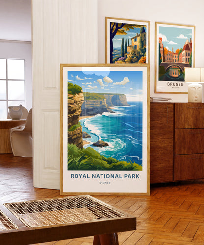 Royal Travel Print - Royal poster, National Park Wall Art, Framed present, Gift Australia Present - TravelTreasureCo