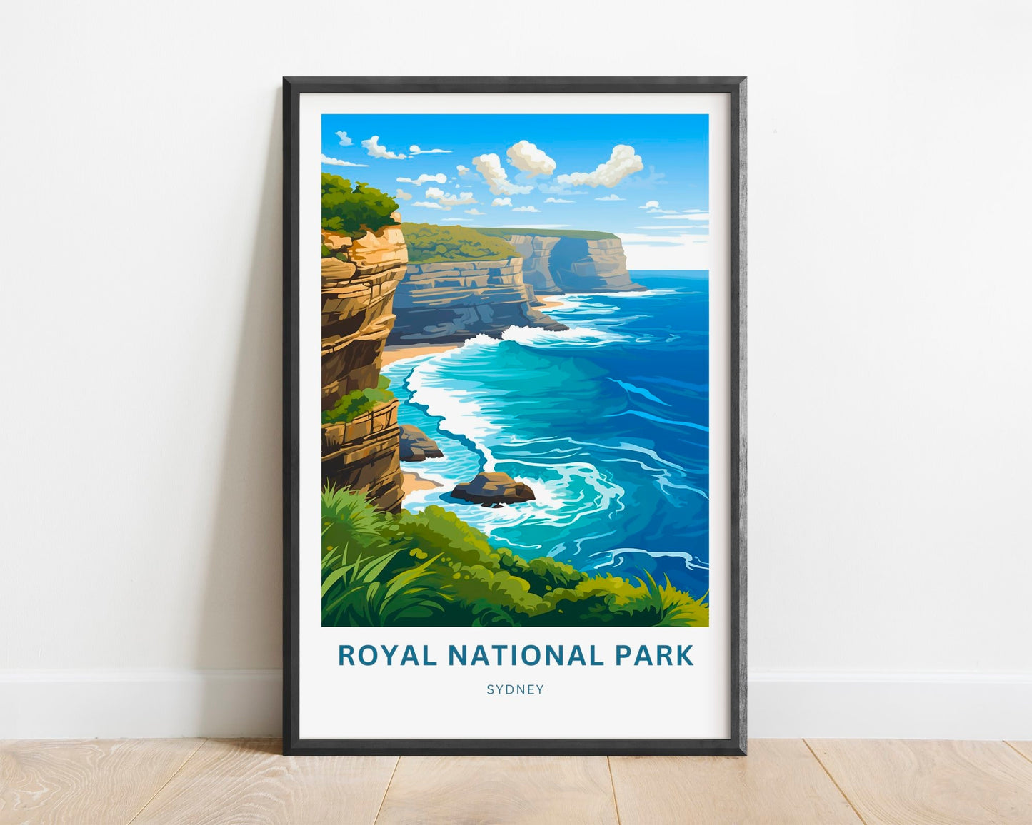 Royal Travel Print - Royal poster, National Park Wall Art, Framed present, Gift Australia Present - TravelTreasureCo