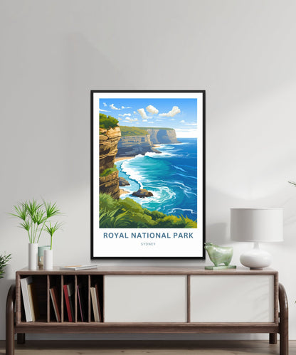 Royal Travel Print - Royal poster, National Park Wall Art, Framed present, Gift Australia Present - TravelTreasureCo