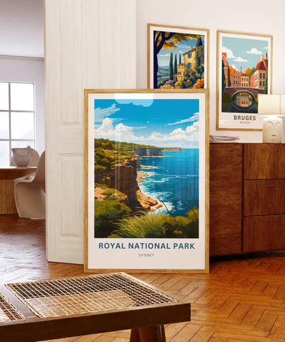 Royal Travel Print - Royal poster, National Park Wall Art, Framed present, Gift Australia Present - TravelTreasureCo