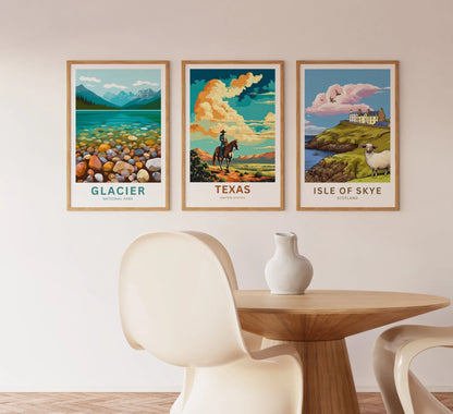 Texas Travel Poster