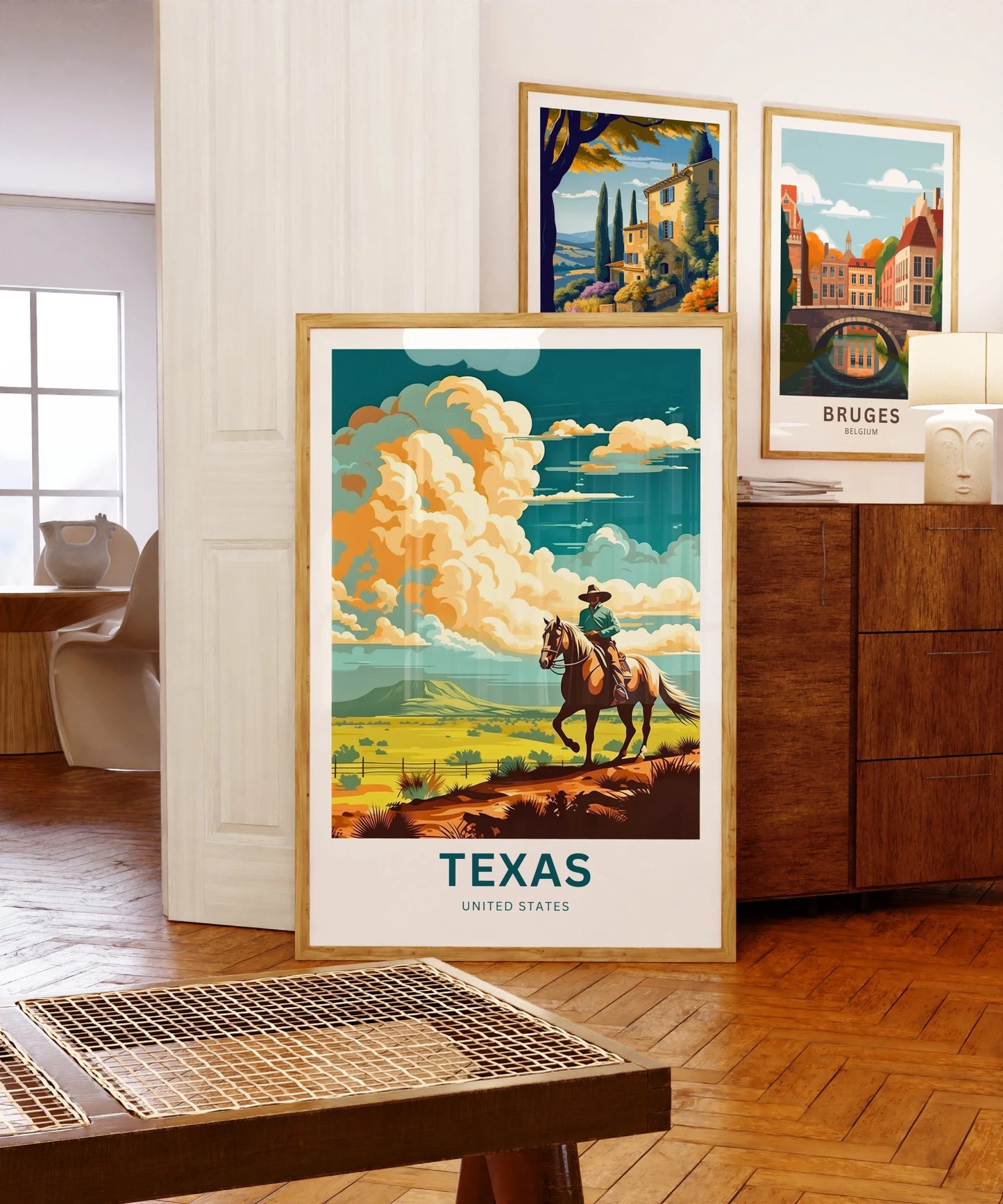 Texas Travel Poster