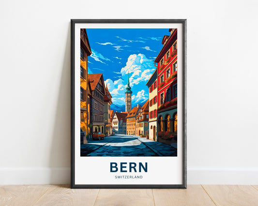 Bern Travel Poster