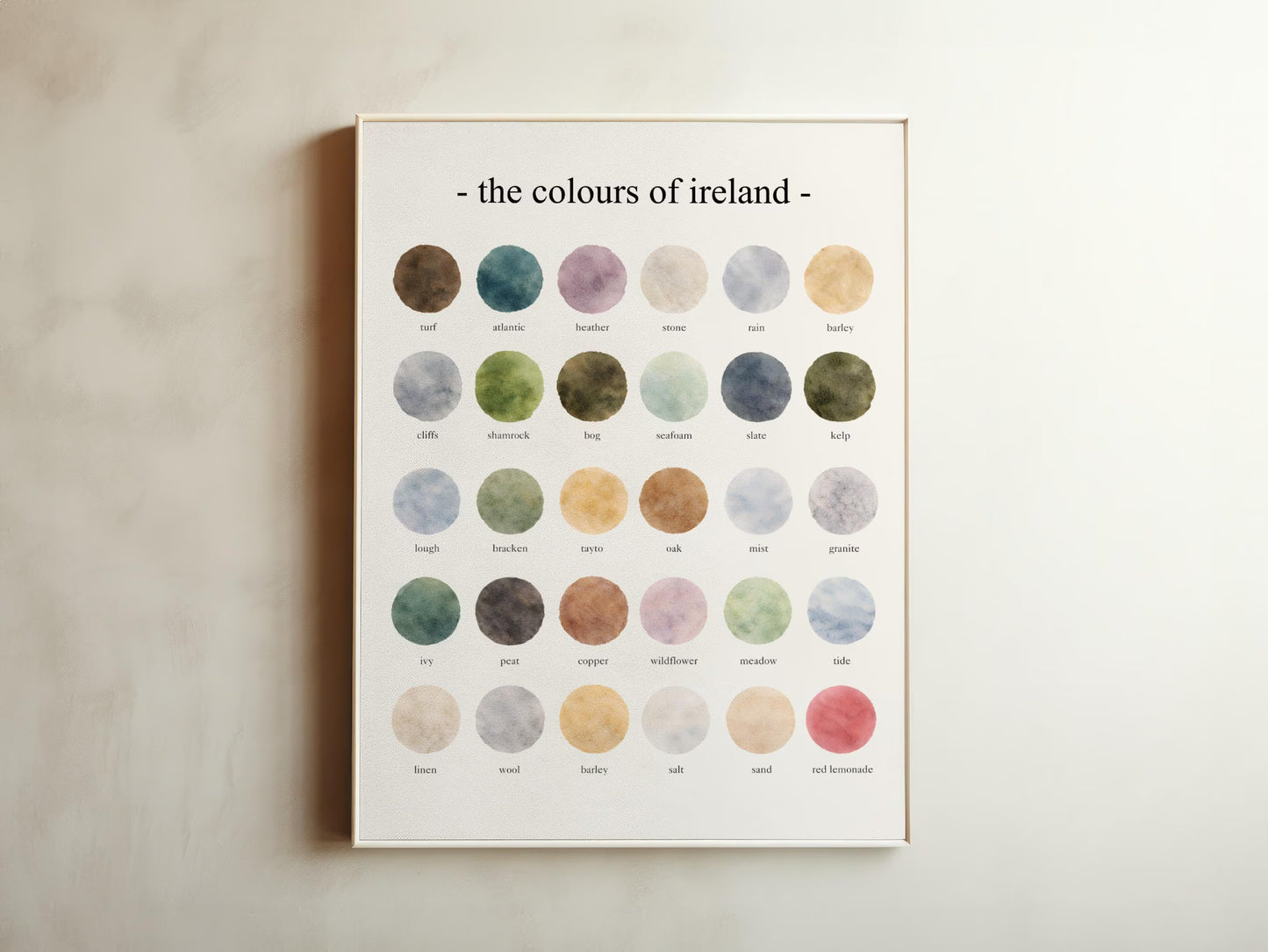 The Colours of Ireland – Watercolor