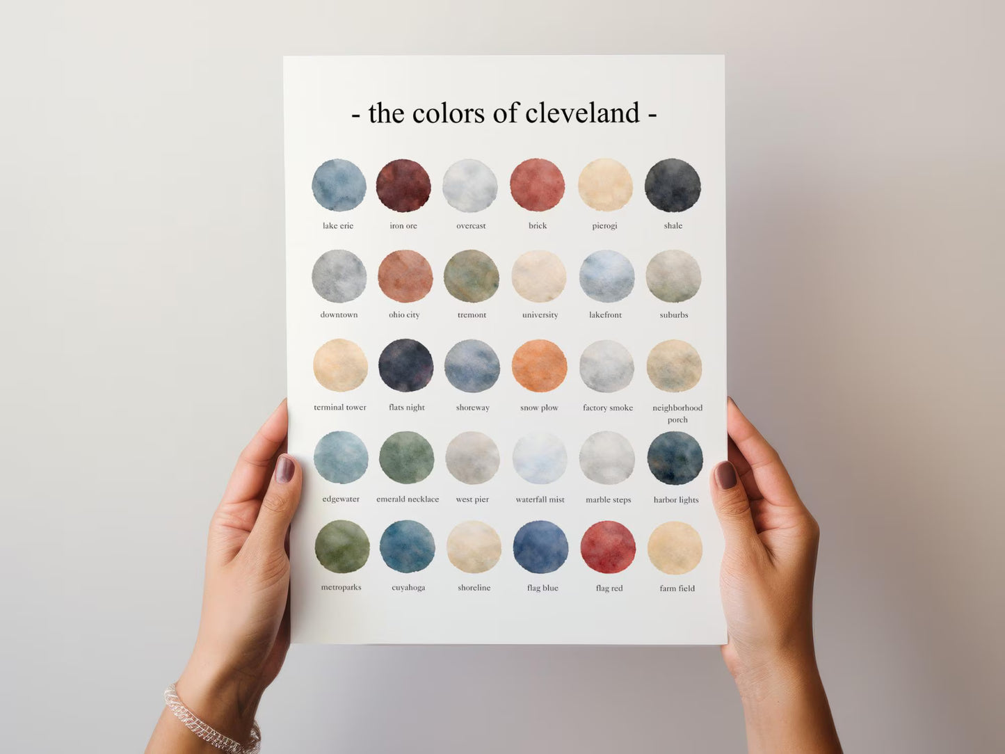 The Colors of Cleveland – Watercolor