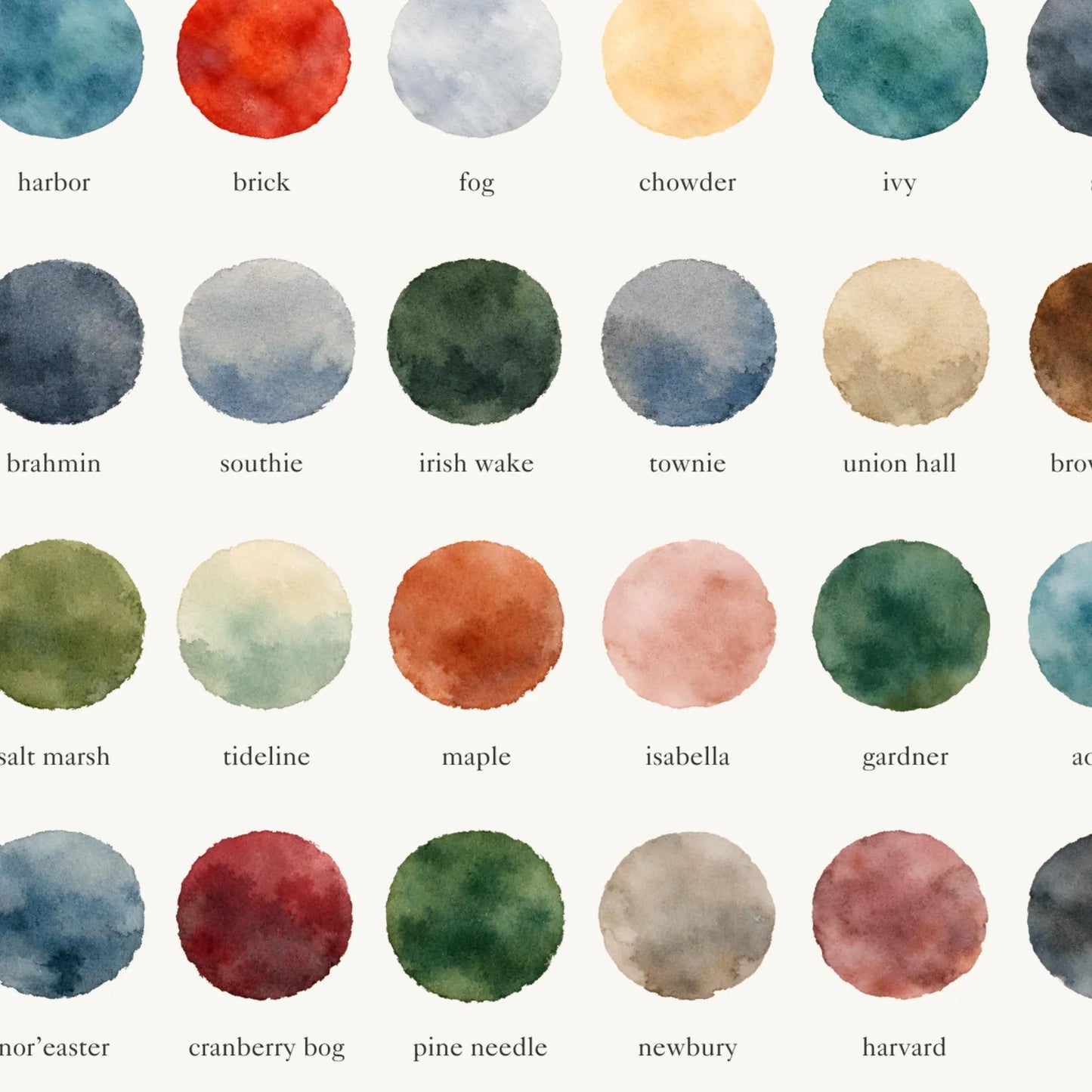 The Colors of Boston – Watercolor