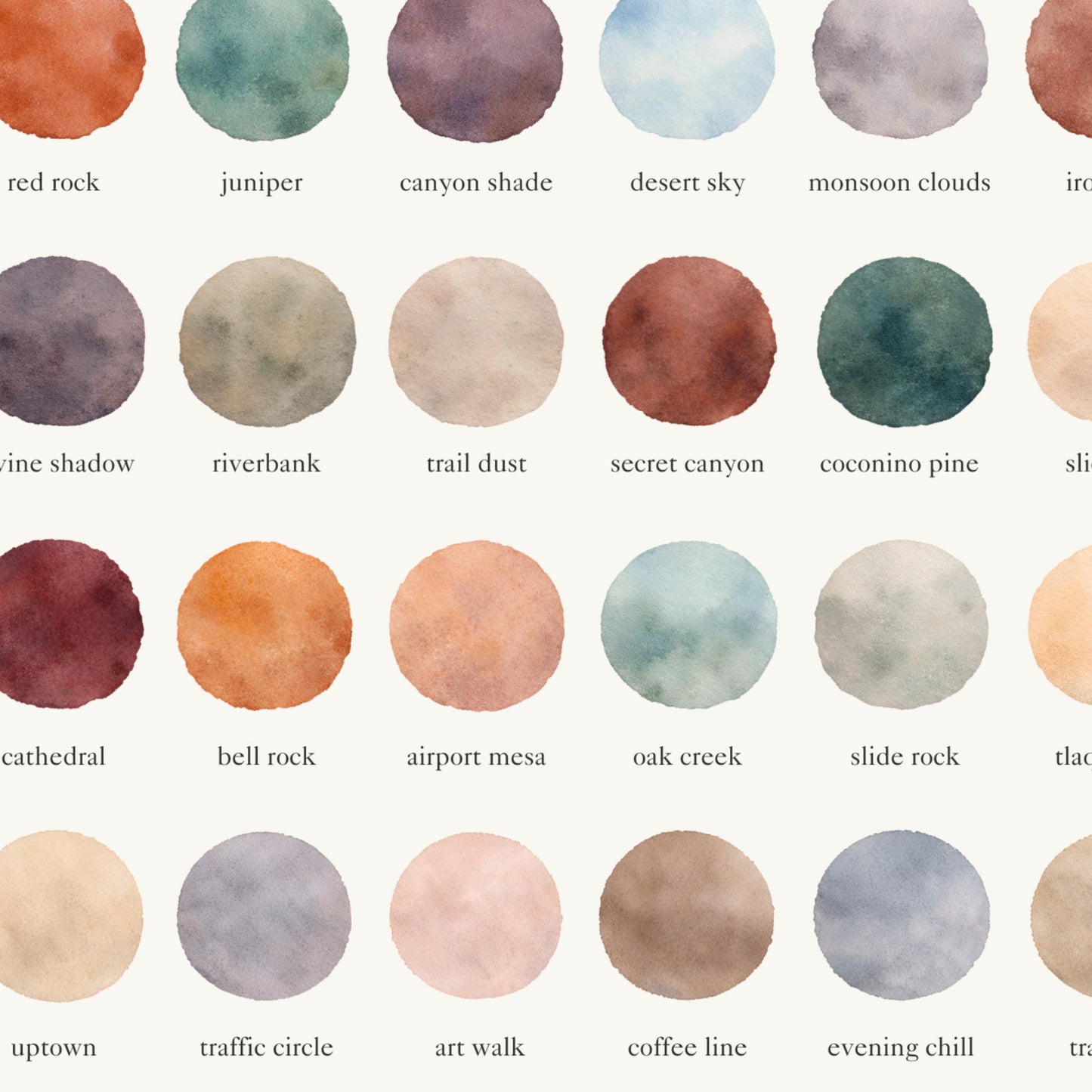 The Colors of Sedona – Watercolor