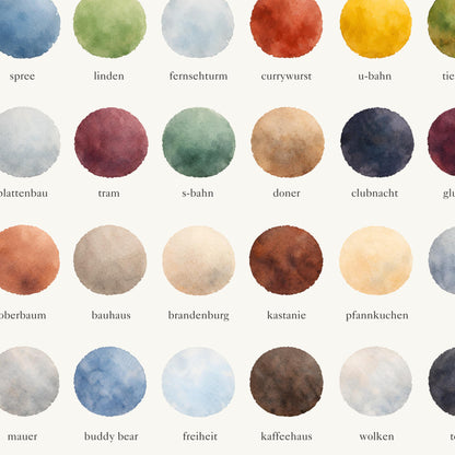 The Colours of  Berlin – Watercolor