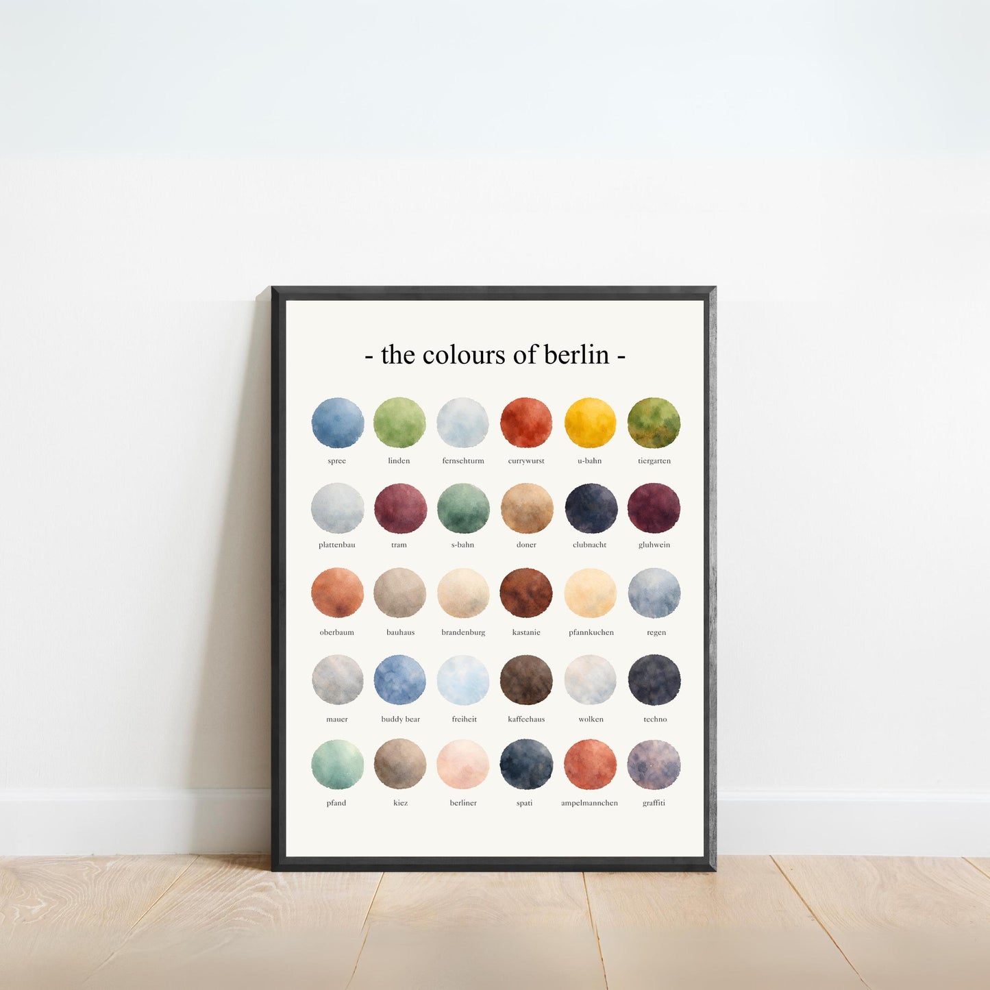 The Colours of  Berlin – Watercolor