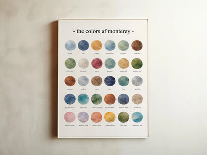 The Colors of Monterey – Watercolor