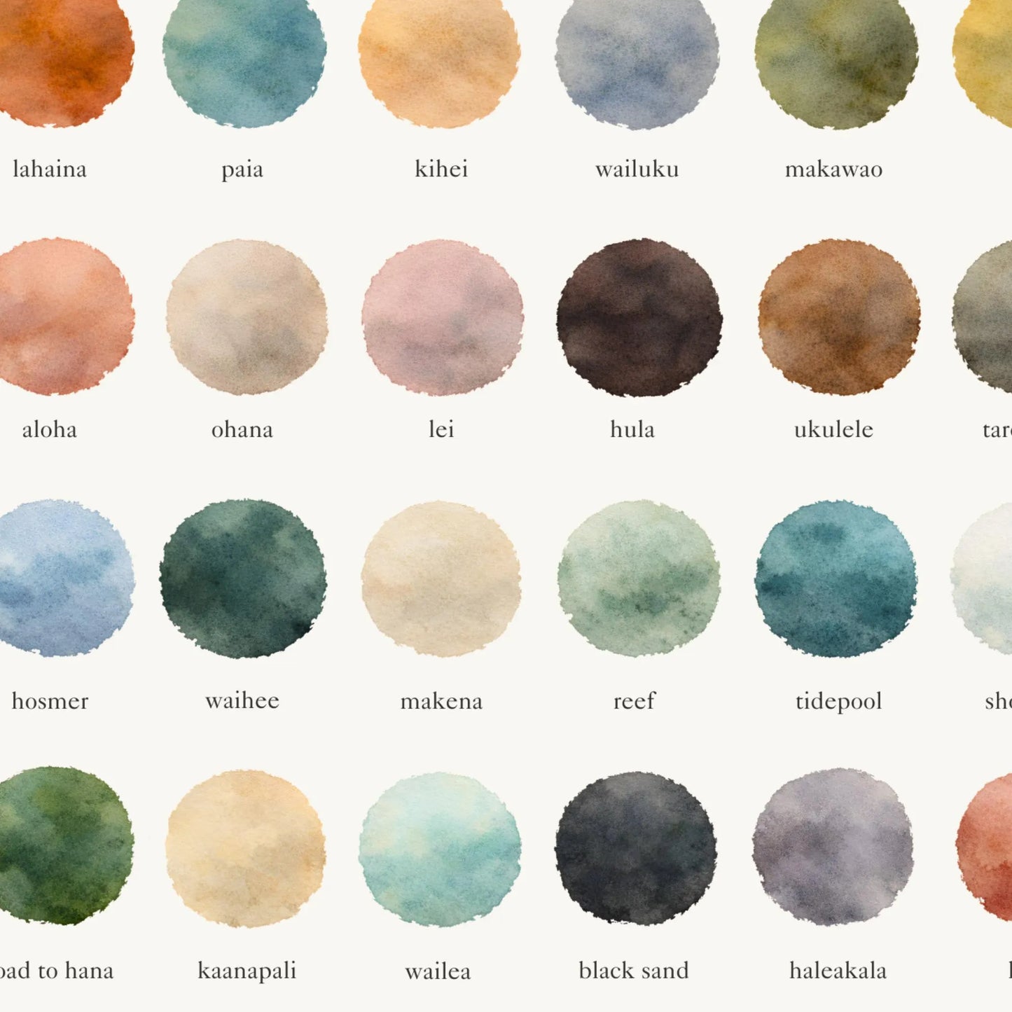 The Colors of Maui – Watercolor