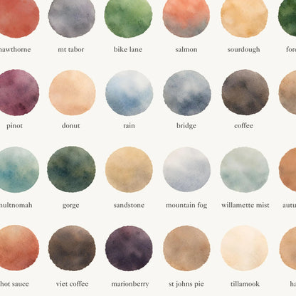 The Colors of Portland – Watercolor