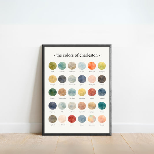 The Colors of Charleston – Watercolor