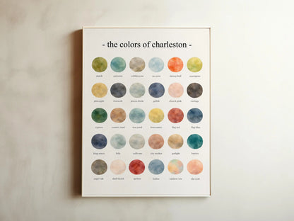 The Colors of Charleston – Watercolor