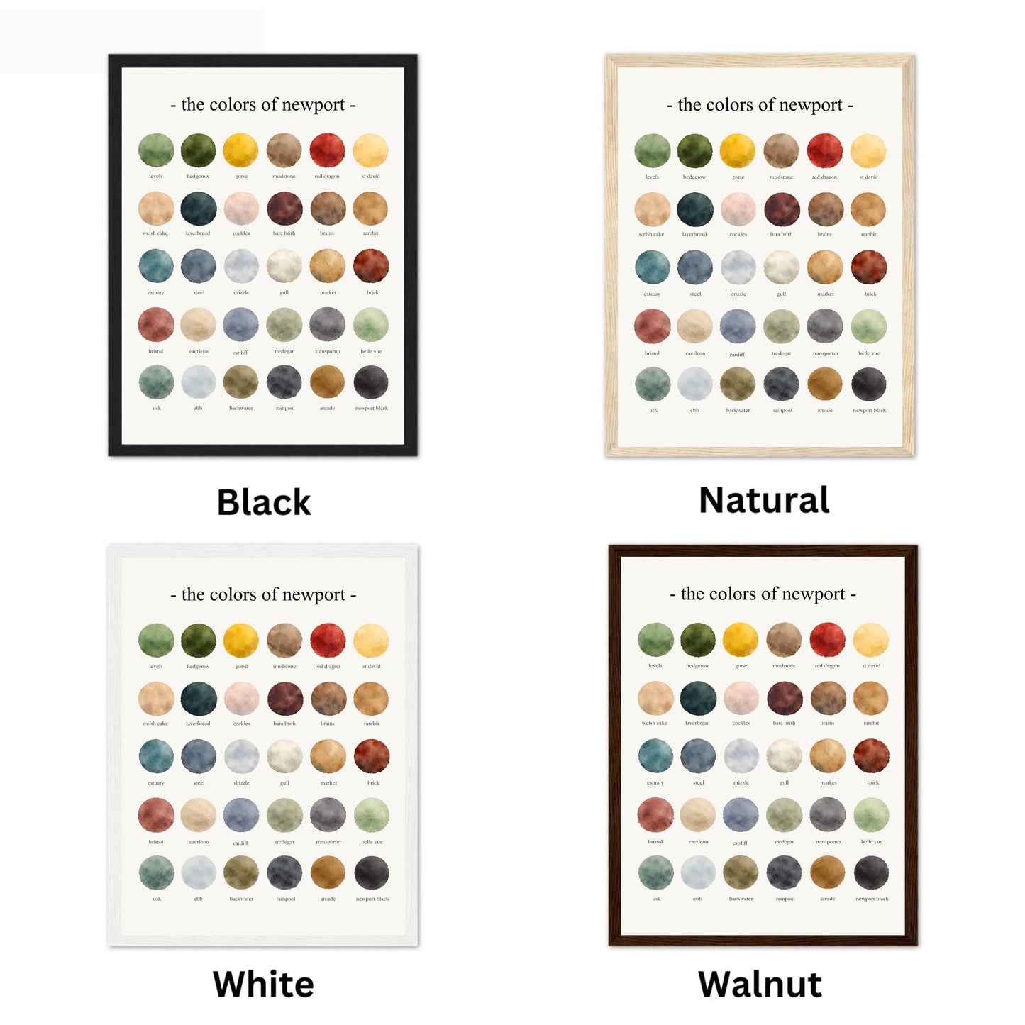 The Colors of Newport – Watercolor