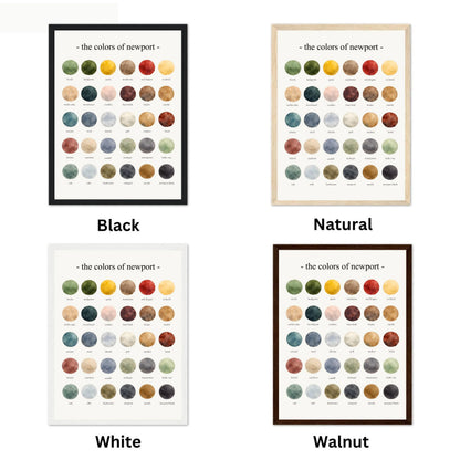 The Colors of Newport – Watercolor