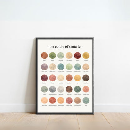 The Colors of Santa Fe – Watercolor