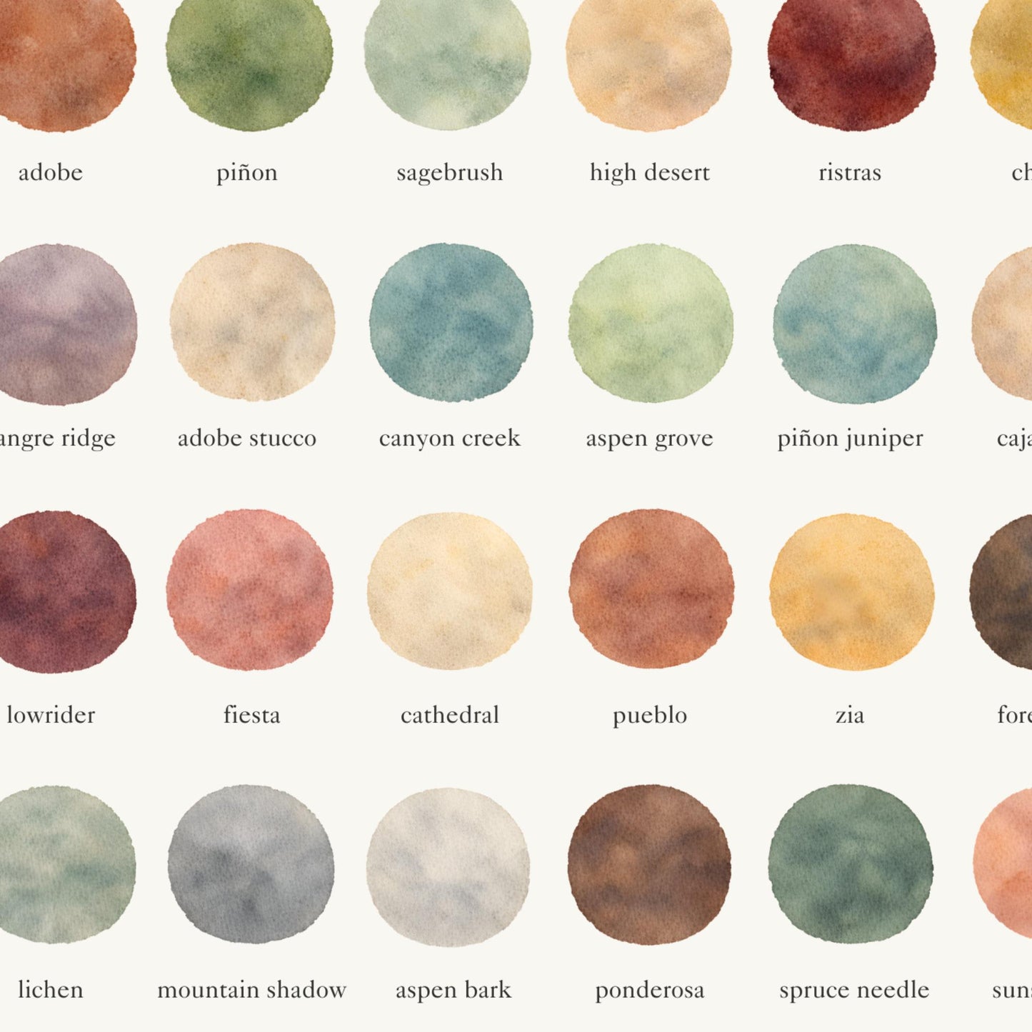 The Colors of Santa Fe – Watercolor