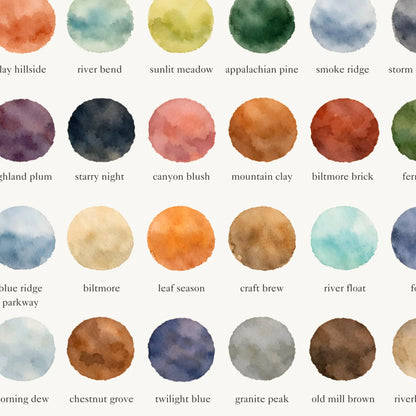 The Colors of Asheville – Watercolor