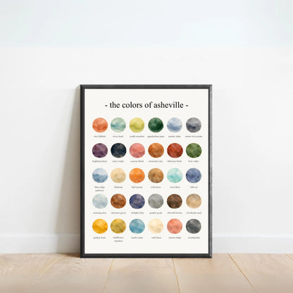 The Colors of Asheville – Watercolor