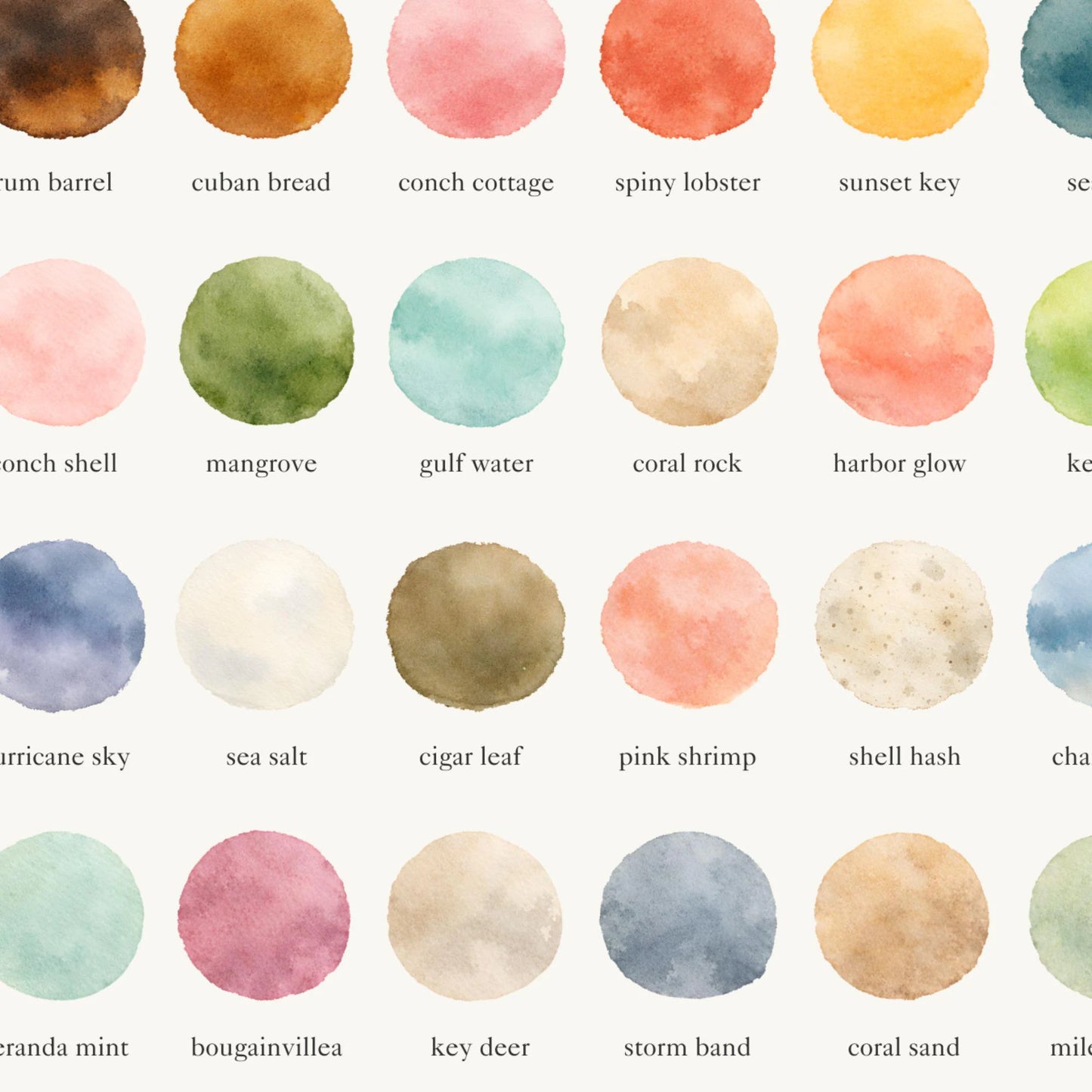 The Colors of Key West – Watercolor