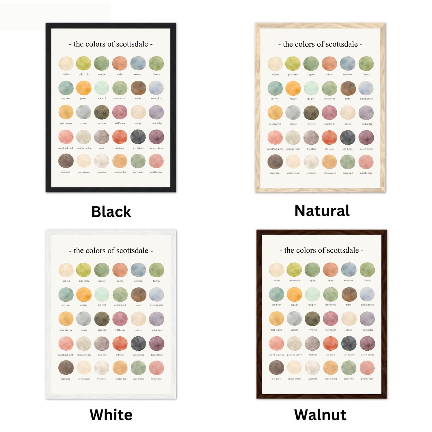 The Colors of Scottsdale – Watercolor