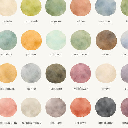 The Colors of Scottsdale – Watercolor