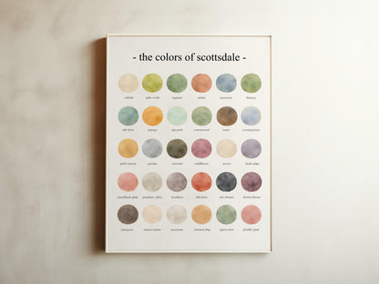 The Colors of Scottsdale – Watercolor