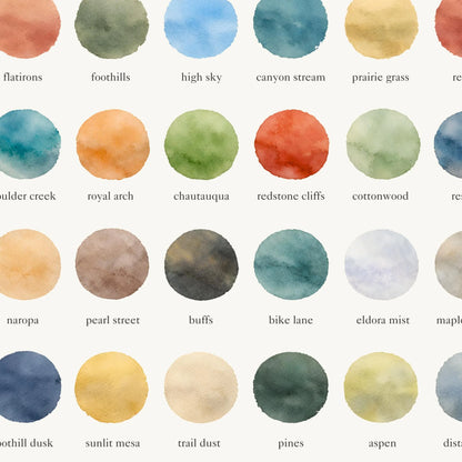 The Colors of Boulder – Watercolor