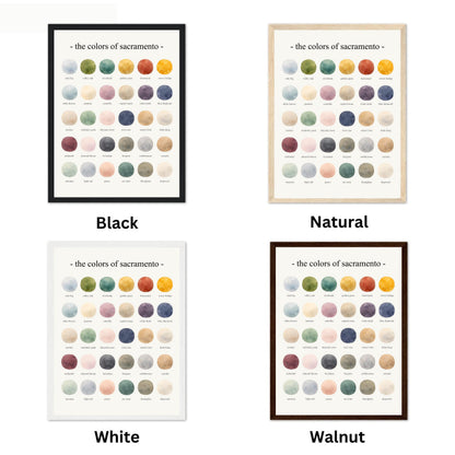 The Colors of Sacramento – Watercolor