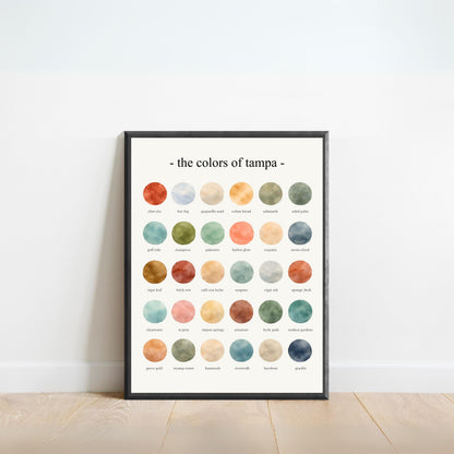 The Colors of Tampa  – Watercolor