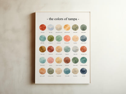 The Colors of Tampa  – Watercolor