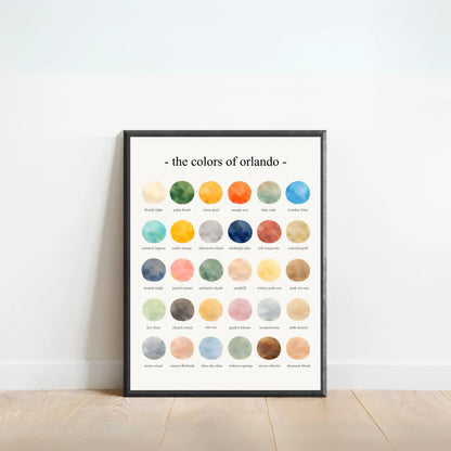 The Colors of Orlando – Watercolor