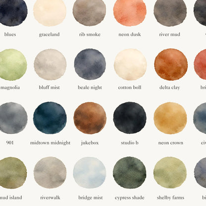 The Colors of Memphis – Watercolor