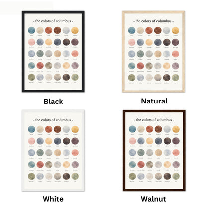 The Colors of Columbus – Watercolor