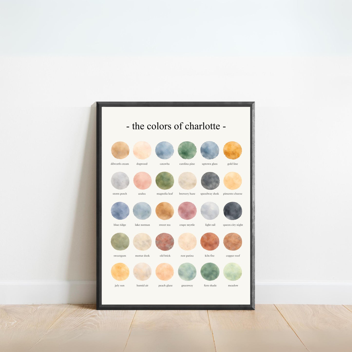 The Colors of Charlotte – Watercolor