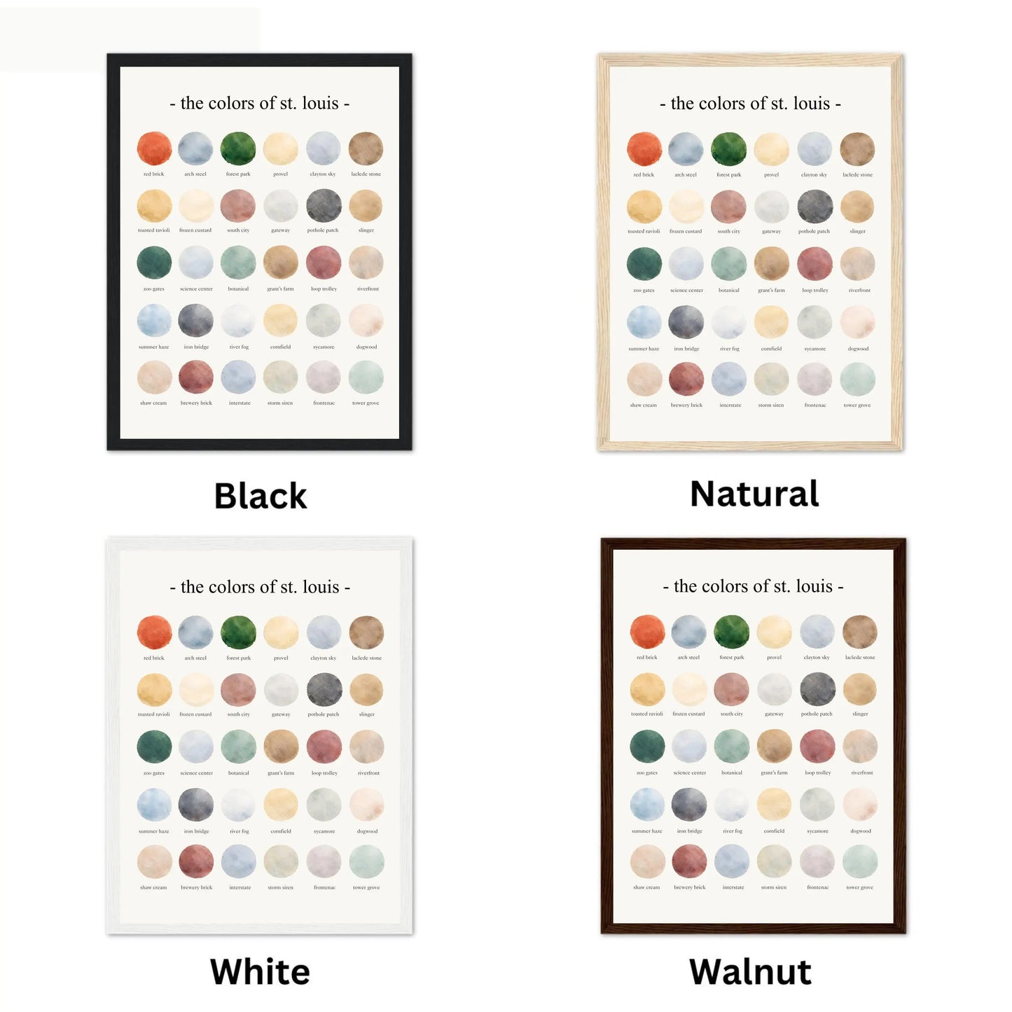 The Colors of St. Louis – Watercolor
