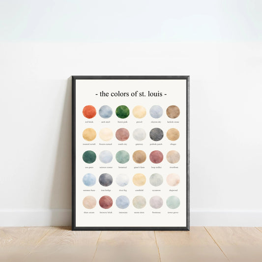 The Colors of St. Louis – Watercolor