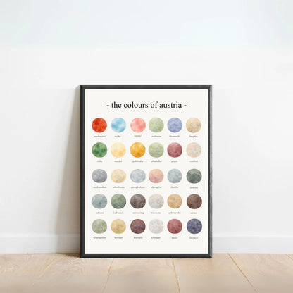 The Colours of  Austria – Watercolor