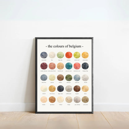 The Colours of  Belgium – Watercolor